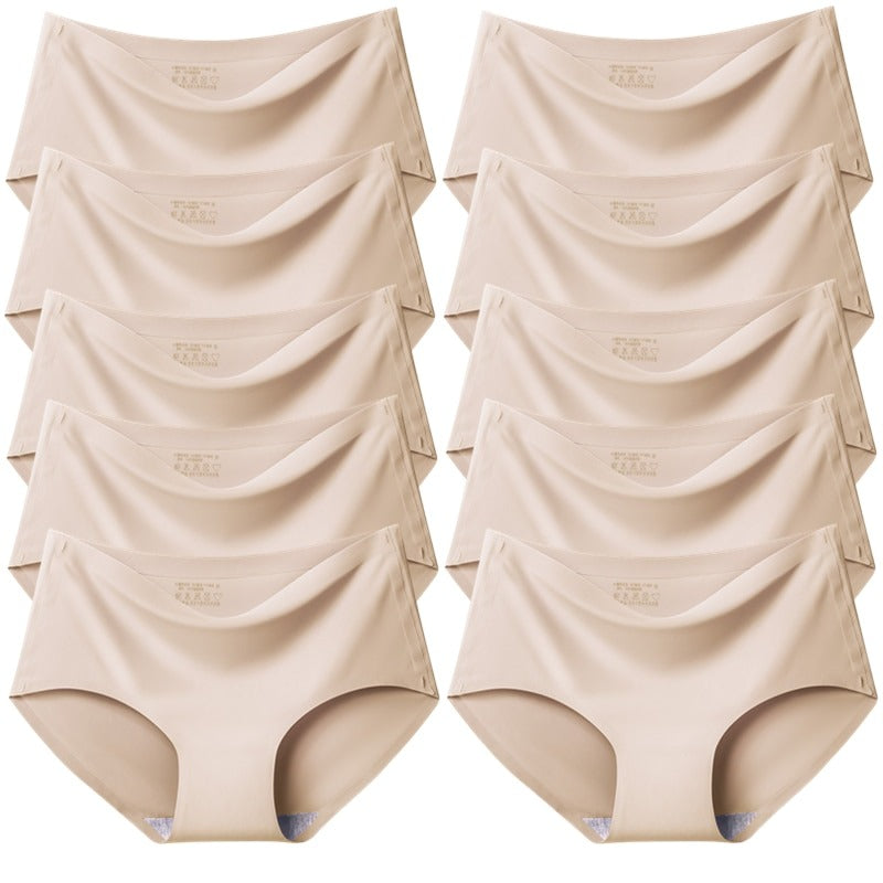 Calcinha Seda Soft Sem Costura (Kit Com 6 Peças)